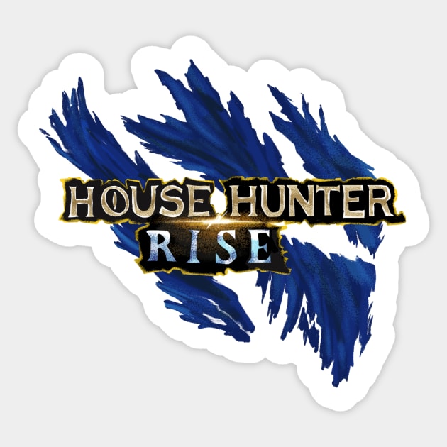 House Hunter Rise Sticker by MinnMax